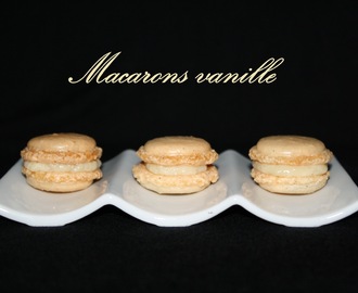 Macarons à la vanille