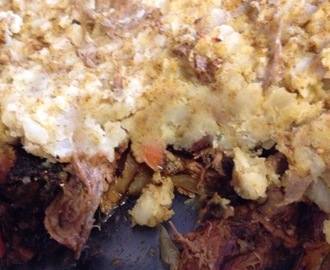 Eastern-spiced shepherd’s pie with Bombay potato topping
