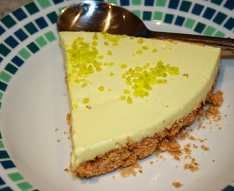 Low Fat Lime Jelly Cheesecake