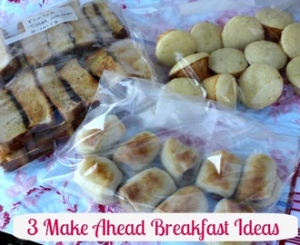 Quick Back to School Breakfast Ideas {Getting Back into Routine}