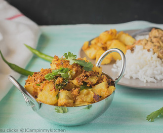 Imli Aloo - Tangy Tamarind Potatoes Stir-fry