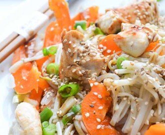 Aziatische Kip Salade