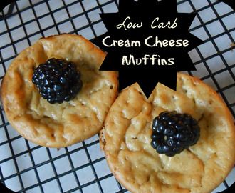 Low Carb Cream Cheese Muffins
