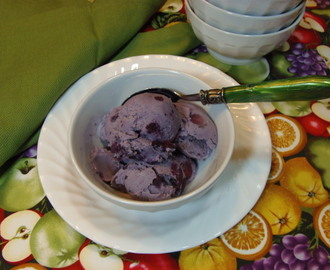 Blueberry Cheesecake Ice Cream For #SundaySupper