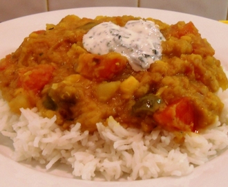 Vegetable Dhal Curry