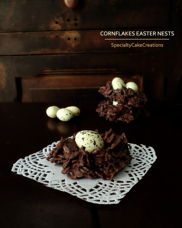 Cornflakes Easter Nests