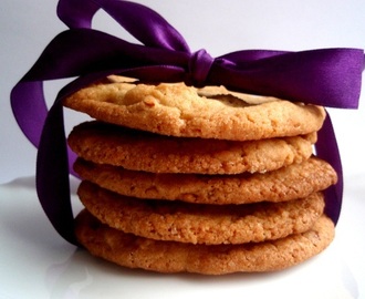 Suolaiset ja makeat kermatoffeecookiet/Salty-sweet butterscotch cookies