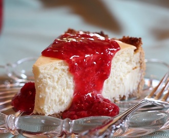 New York Style Cheesecake {and getting older}