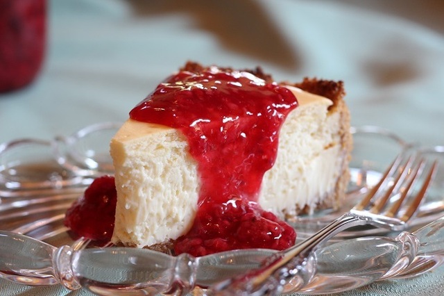 New York Style Cheesecake {and getting older}