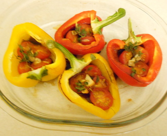 Tomato stuffed peppers