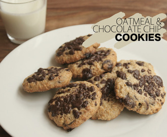 Havermout Chocolate Chip Cookies