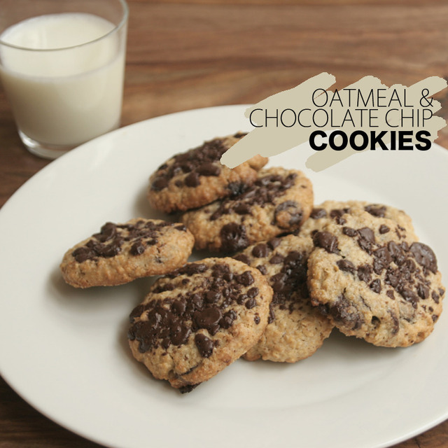 Havermout Chocolate Chip Cookies