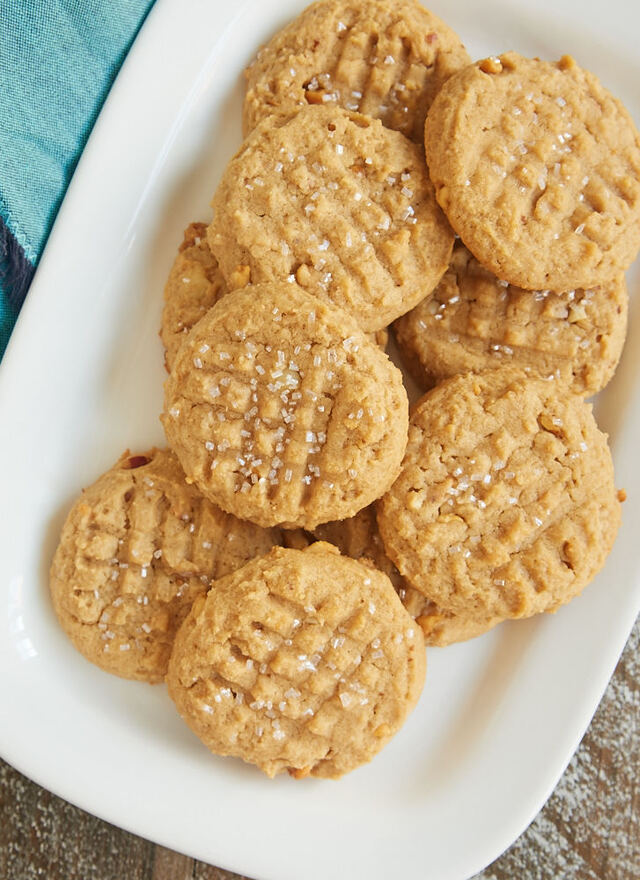 Cream Cheese Peanut Butter Cookies