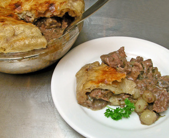 Daring Baker Challenge, April 2010, British Suet Pudding; Steak & Kidney