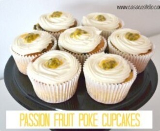 Passion Fruit Poke Cupcakes – Bake of the Week