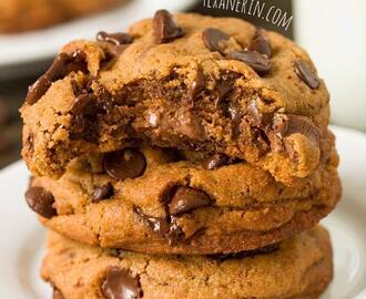 Healthier New York Times Chocolate Chip Cookies (100% whole grain)