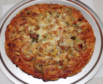 Spicy Vegetarian Pizza