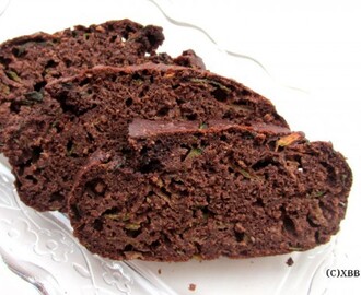 Chocolade courgettebrood