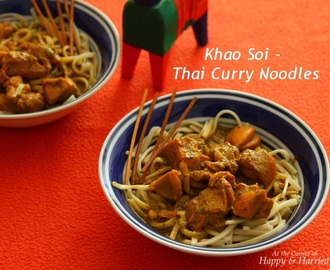 Khao Soi – Thai Noodles With Spicy Chicken Curry Sauce