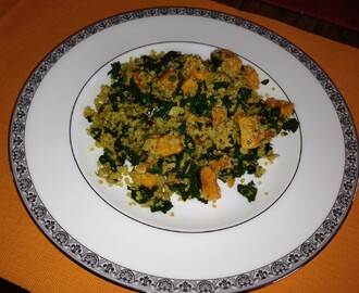 Quinoa Salad With Kale & Roasted Butternut Squash