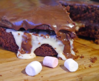 Chocolate and Marshmallow Cake
