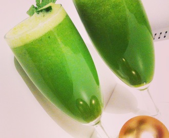READY FOR 2016! The new you starts now, not tomorrow! Try this healthy mocktail #komkommer #munt