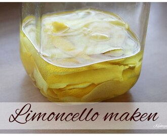 Limoncello maken