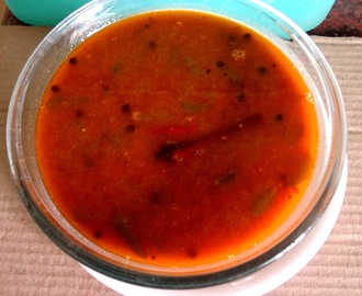 Vattalkozhambu   ( spicy Tamrind sauce with turkey berries )