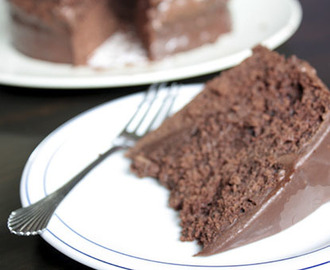 Duivelse chocolade taart