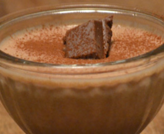 Hazelnoot chocolademousse