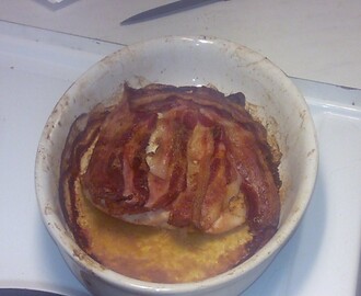 Ostfylld kycklingfilé med bacon