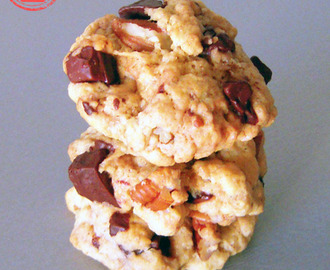 Cookies aux noix de pécan et pépites de chocolat