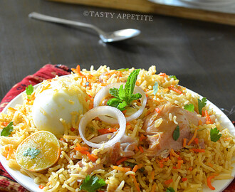 How to make Mughlai Biryani – Mughlai Chicken Biryani /  Spicy Biryani Recipes: