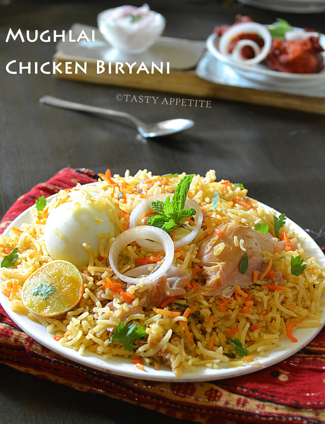 How to make Mughlai Biryani – Mughlai Chicken Biryani /  Spicy Biryani Recipes: