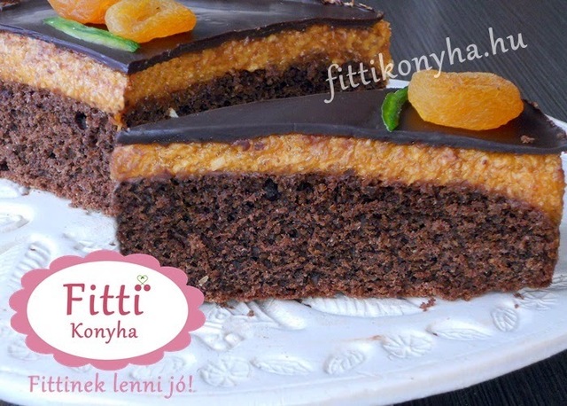Fitti Sacher torta - Szuper egészséges recept!