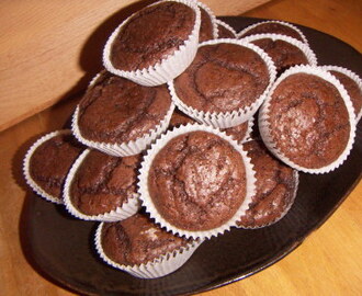 Dianas amerikanska chokladmuffins