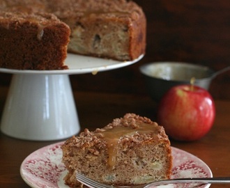 Caramel Apple Coffee Cake – Low Carb and Gluten-Free