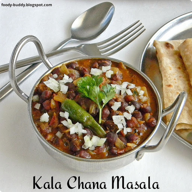 Kala Chana Masala | Black Chickpeas Curry