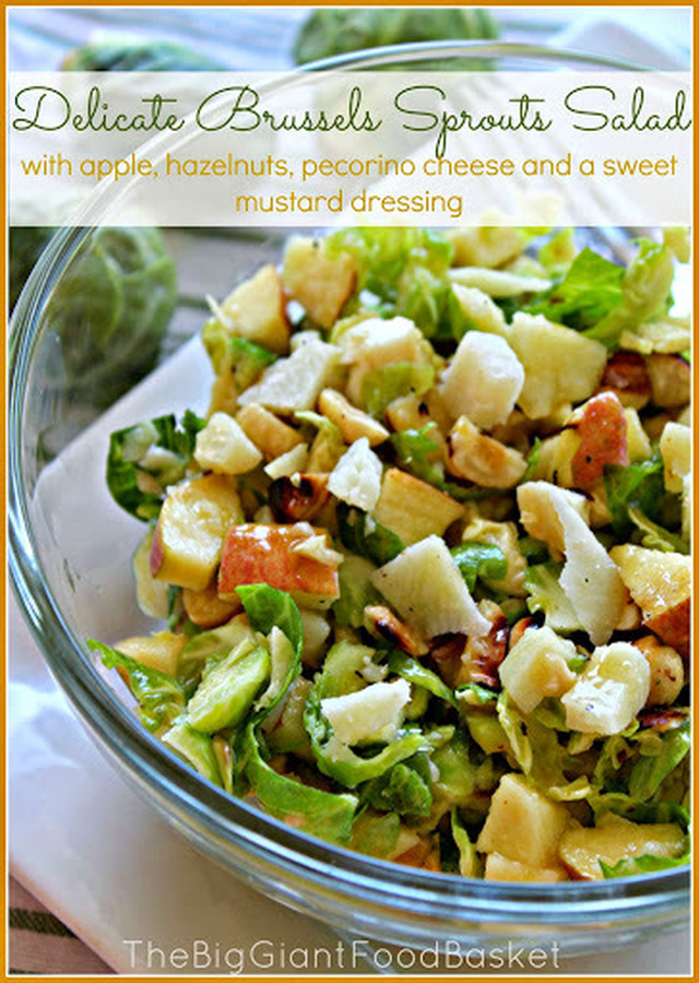 Delicate Brussels Sprouts Salad