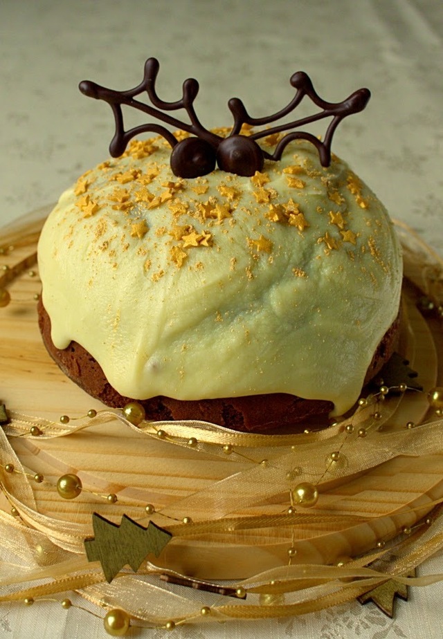 Mincemeat Christmas Pudding Cake
