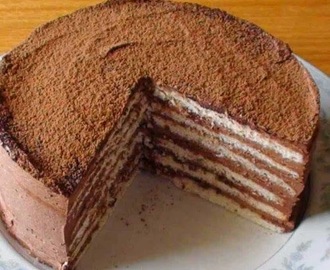 Stefánia torta – nagyon finom, és nem bonyolult elkészíteni