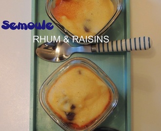 Semoule Rhum-Raisins (Yaourtière Seb)
