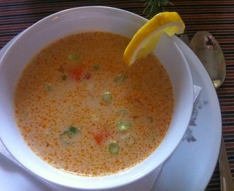 Thai tenger gyümölcsei leves