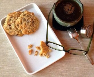 Cookies ai fiocchi di farro (2 versioni)