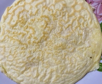 Receita: omelete de Tapioca