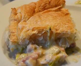 Chicken, Bacon And Leek Pie