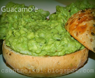 Guacamole, avokádókrém