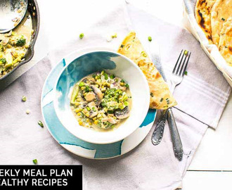 Weekly meal plan: healthy recipes