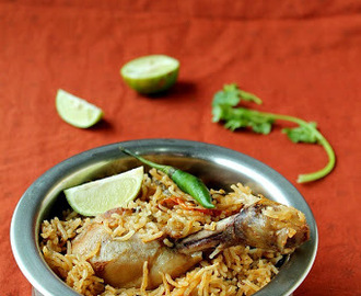 Anjappar Style Chicken Briyani