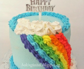 Rainbow Cupcake & Cake Recipe  彩虹蛋糕食谱